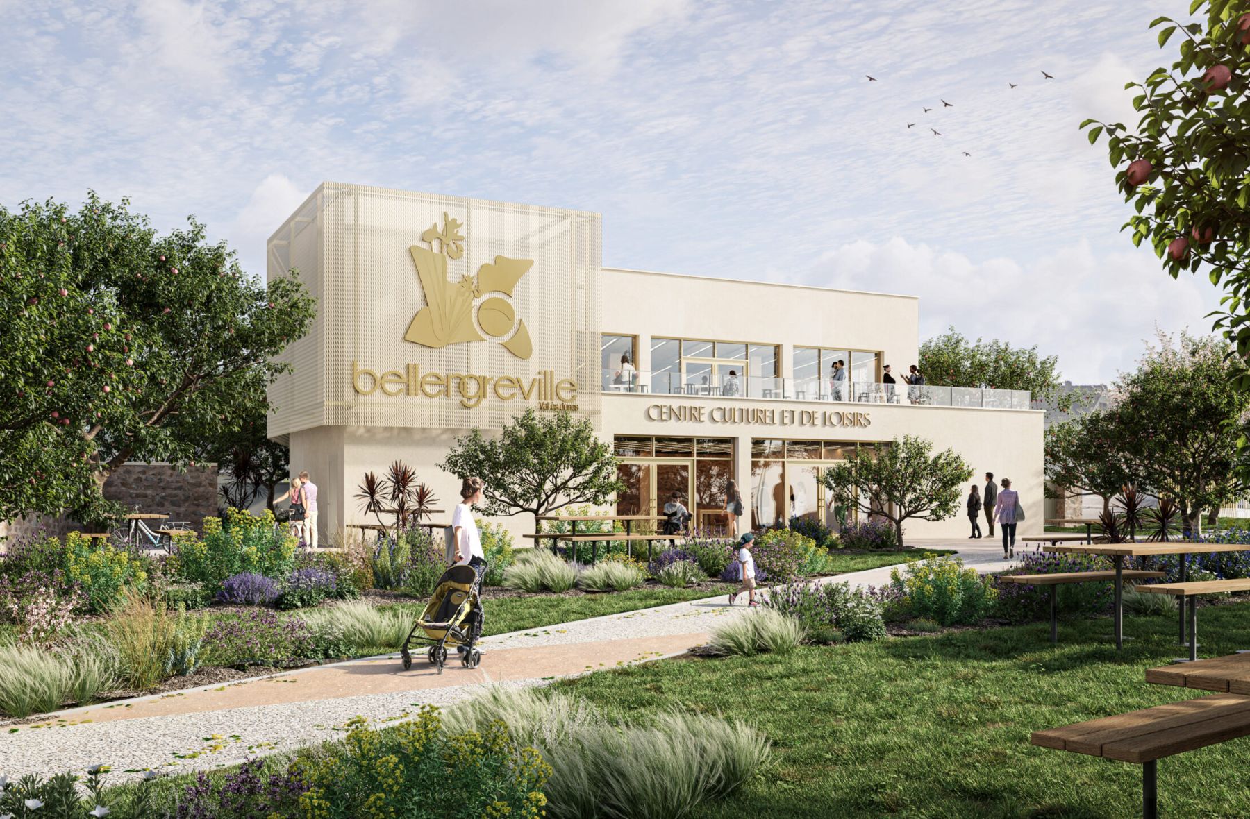 image adn 1 : Construction d’un Centre Culturel et de Loisirs Bellengreville