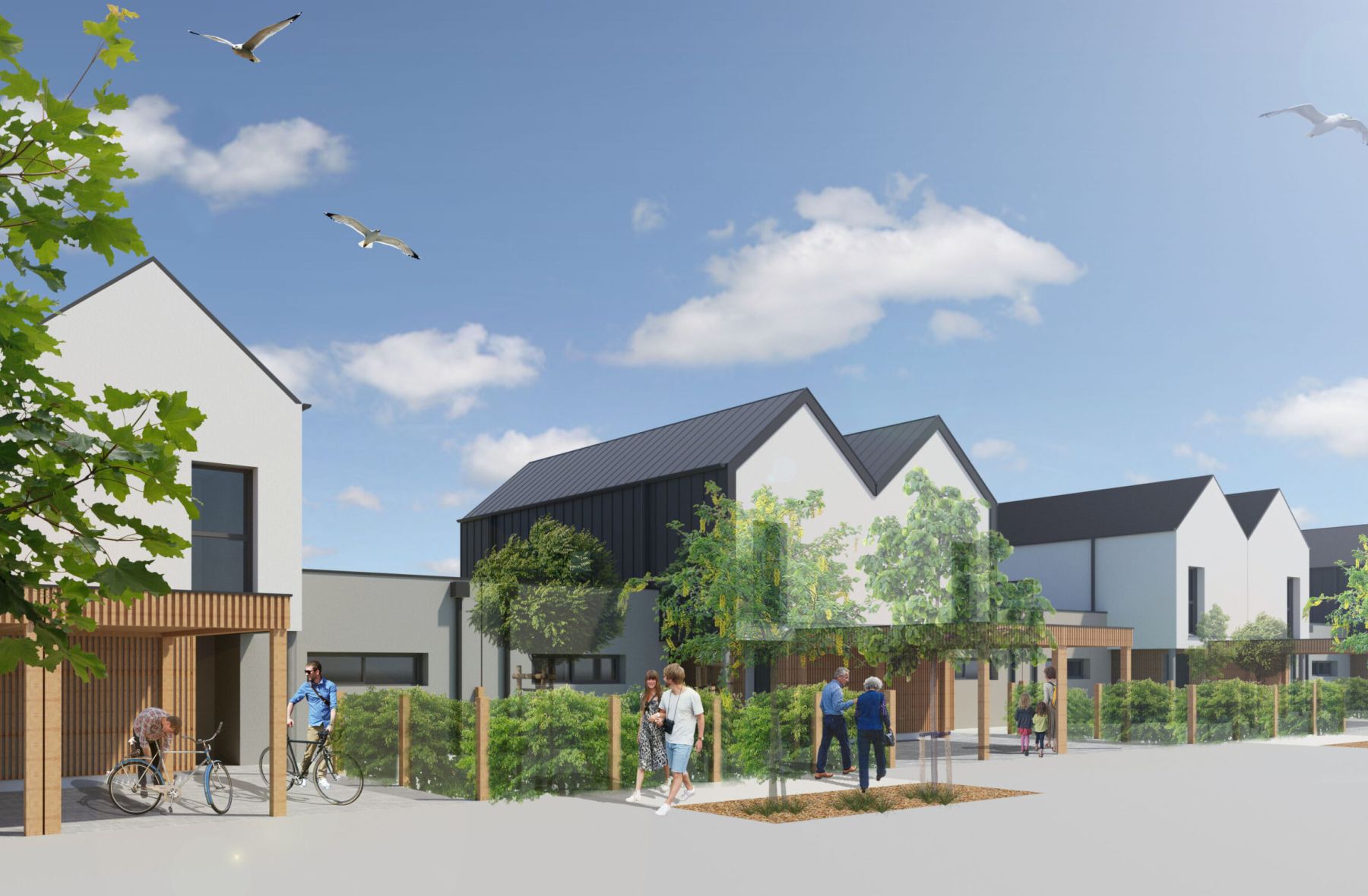 image adn 1 : Construction de 13 maisons individuelles